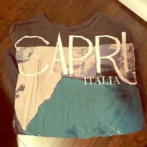 Capri Italy graphic tee